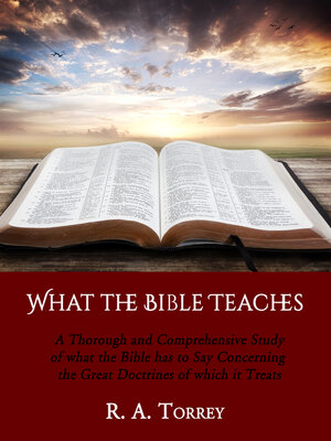 cover image of What the Bible Teaches
